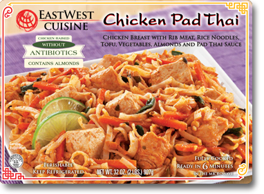 Chicken Pad Thai Almonds