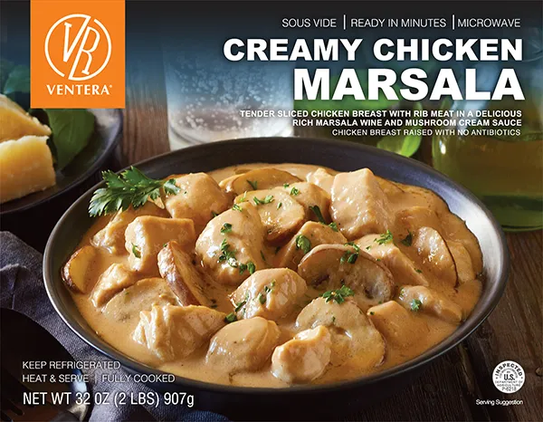 Creamy Chicken Marsala - packaging photo